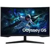 Image de Samsung Odyssey G5 S32CG554EU - G55C Series - écran LED - jeux - incurvé - 32" - 2560 x 1440 QHD @ 165 Hz - VA - 300 cd/m² - 2500:1 - HDR10 - 1 ms - HDMI, DisplayPort - noir