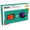 Image de Pack Tablette tactile Samsung Galaxy Tab S9 11" Wifi 128 Go Anthracite + Book Cover Keyboard Slim