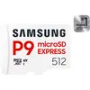 Image de Samsung Samsung P9 Express MB-MK512T - Carte mémoire flash - 512 Go - A1 / Video Class V30 / UHS-I U3 - microSDXC Express