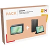 Image de Samsung PACK TABLETTE TACTILE SAMSUNG GALAXY TAB A11+ 11 128 GO GRIS + BOOK COVER HYBRIDE