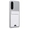 Image de Coque arrière avec porte-carte Gris Clair pour Samsung Galaxy A57 5G