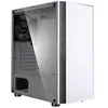 Image de Zalman R2 - Mid tower - ATX étendu - panneau latéral fenêtré (verre trempé) - pas d'alimentation - blanc - USB/Audio