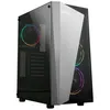 Image de ZALMAN BOITIER PC S4 Plus - Moyen Tour - Noir - Verre trempé - Format ATX (S4PLUSBK)