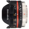 Image de Objectif reflex Samyang Fish-eye 7,5 mm f/3.5 UMC MFT Noir; Monture Micro 4:3