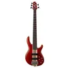 Image de Cort Artisan A5 Plus Fmmh - Rouge Cerise Pores Ouverts - Guitare Basse 5 Cordes