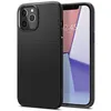 Image de Spigen Liquid Air - Coque de protection pour téléphone portable - polyuréthanne thermoplastique (TPU) - noir mat - 6.1" - pour Apple iPhone 12, 12 Pro