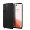 Image de Spigen Liquid Air - Coque de protection pour téléphone portable - polyuréthanne thermoplastique (TPU) - noir mat - pour Samsung Galaxy S22