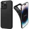 Image de Spigen Liquid Air - Coque de protection pour téléphone portable - noir mat - pour Apple iPhone 14 Pro Max