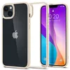 Image de Spigen Ultra Hybrid - Coque de protection pour téléphone portable - polycarbonate, polyuréthanne thermoplastique (TPU) - beige sable - pour Apple iPhone 14 Plus