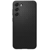 Image de Spigen Liquid Air - Coque de protection pour téléphone portable - polyuréthane thermoplastique souple (TPU) - noir mat - pour Samsung Galaxy S23