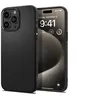 Image de Spigen Liquid Air - Coque de protection pour téléphone portable - polyuréthanne thermoplastique (TPU) - noir mat - pour Apple iPhone 15 Pro Max