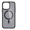 Image de Spigen Ultra Hybrid MagFit - Coque de protection pour téléphone portable - compatibilité avec MagSafe - polycarbonate, polyuréthanne thermoplastique (TPU) - noir givré - pour Apple iPhone 15 Pro Max