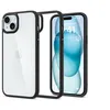 Image de Spigen Ultra Hybrid - Coque de protection pour téléphone portable - polycarbonate, polyuréthanne thermoplastique (TPU) - noir mat - pour Apple iPhone 15 Plus