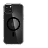 Image de Spigen Ultra Hybrid MagFit - Coque de protection pour téléphone portable - compatibilité avec MagSafe - polycarbonate, polyuréthanne thermoplastique (TPU) - noir - pour Apple iPhone 15 Plus