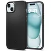 Image de Spigen Thin Fit - Coque de protection pour téléphone portable - polyuréthanne thermoplastique (TPU), polycarbonate - noir - pour Apple iPhone 15
