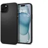 Image de Spigen Liquid Air - Coque de protection pour téléphone portable - polyuréthanne thermoplastique (TPU) - noir mat - pour Apple iPhone 15