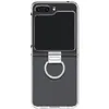 Image de Coque avec anneau pour Samsung Z Flip 5 Transparent
