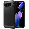 Image de Spigen Rugged Armor Pro - Coque de protection pour téléphone portable - robuste - polyuréthanne thermoplastique (TPU) - noir mat - pour Google Pixel 9 Pro XL