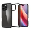 Image de Spigen Ultra Hybrid - Coque de protection pour téléphone portable - polyuréthanne thermoplastique (TPU), polycarbonate (PC) - noir mat - pour Apple iPhone 16 Pro