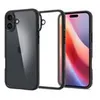 Image de Spigen Ultra Hybrid - Coque de protection pour téléphone portable - polycarbonate, polyuréthanne thermoplastique (TPU) - noir mat - pour Apple iPhone 16