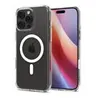 Image de Spigen Ultra Hybrid T MagFit - Coque de protection pour téléphone portable - compatibilité avec MagSafe - polyuréthanne thermoplastique (TPU), polycarbonate (PC) - blanc - pour Apple iPhone 16 Pro Max