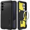 Image de Spigen Tough Armor - Coque de protection pour téléphone portable - MagFit - polycarbonate, polyuréthanne thermoplastique (TPU) - noir - pour Samsung Galaxy S24 FE