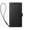 Image de Spigen Wallet S - Étui à rabat pour téléphone portable - polycarbonate, polyuréthanne thermoplastique (TPU) - noir - pour Samsung Galaxy S25+