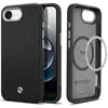 Image de Spigen Enzo Aramid - Coque de protection pour téléphone portable - compatibilité avec MagSafe - polyuréthanne thermoplastique (TPU), fibre aramide - noir mat - pour Apple iPhone 16e