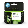Image de HP 301XL - à rendement élevé - couleur (cyan, magenta, jaune) - originale - cartouche d'encre