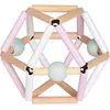 Image de Hochet En Bois Grabber Nordik Pink