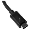 Image de StarTech.com Adaptateur Thunderbolt 3 vers Thunderbolt - Windows seulement - M/F - Noir - adaptateur Thunderbolt