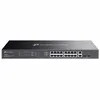 Image de TP-Link Omada ES220GMP V1.6 - Commutateur - Géré - 16 x 10/100/1000 (PoE+) + 2 x 10/100/1000 + 2 x Gigabit SFP - Montable sur rack - PoE+ (250 W)