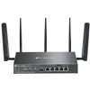 Image de TP-Link Omada ER706WP-4G V1 - Routeur sans fil - WWAN commutateur 4 ports - 1GbE - ports WAN : 6 - Wi-Fi 6 - Bi-bande - 4G, 3G