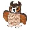 Image de Wild Republic chouette en peluche junior 30 cm en peluche marron