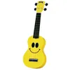 Image de Mahalo U-Smile-Yw - Ukulele Smiley Jaune + Housse
