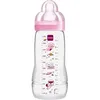 Image de Mam Biberon 2eme Age Cercles Rose TÃ©tine DÃ©bit X (330 Ml)