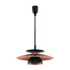 Image de Suspension BRENDA 1 ampoule noir