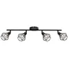 Image de Zapata Barre De Projecteur Ã 4 Lampes Noire