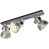 Image de Eglo Plafonnier Barnstaple Au Look Industriel 3 Lampes