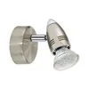 Image de Spot MAGNUM-LED 1 ampoule nickel satiné