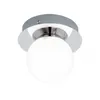 Image de Plafonnier MOSIANO 1 ampoule chrome