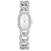 Image de Montre Dextera Chain, FabriquÃ© En Suisse, Bracelet En Cristal, Ton ArgentÃ©, Acier Inoxydable