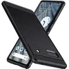 Image de Coque protection noire style Carbone pour Google Pixel 8a 5G souple Antichoc XEPTIO
