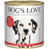 Image de 6x 800g Dog's Love Adult boeuf nourriture pour chien humide
