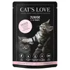 Image de Cat's Love 12 x 85 g pour chat - Junior poulet