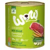 Image de 6x 800g WOW Adult boeuf nourriture pour chien humide