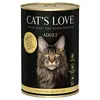 Image de Cat's Love 6 x 400 g pour chat - pur poulet