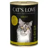 Image de Cat's Love 6 x 400 g pour chat - veau, dinde