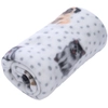 Image de Zooplus Basics Couverture douillette Fleece Dogs & Dots 150x100cm chien