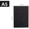 Image de Cahier de note bureau 200 pages carnet A5 ligné (21*14.5cm) - noir